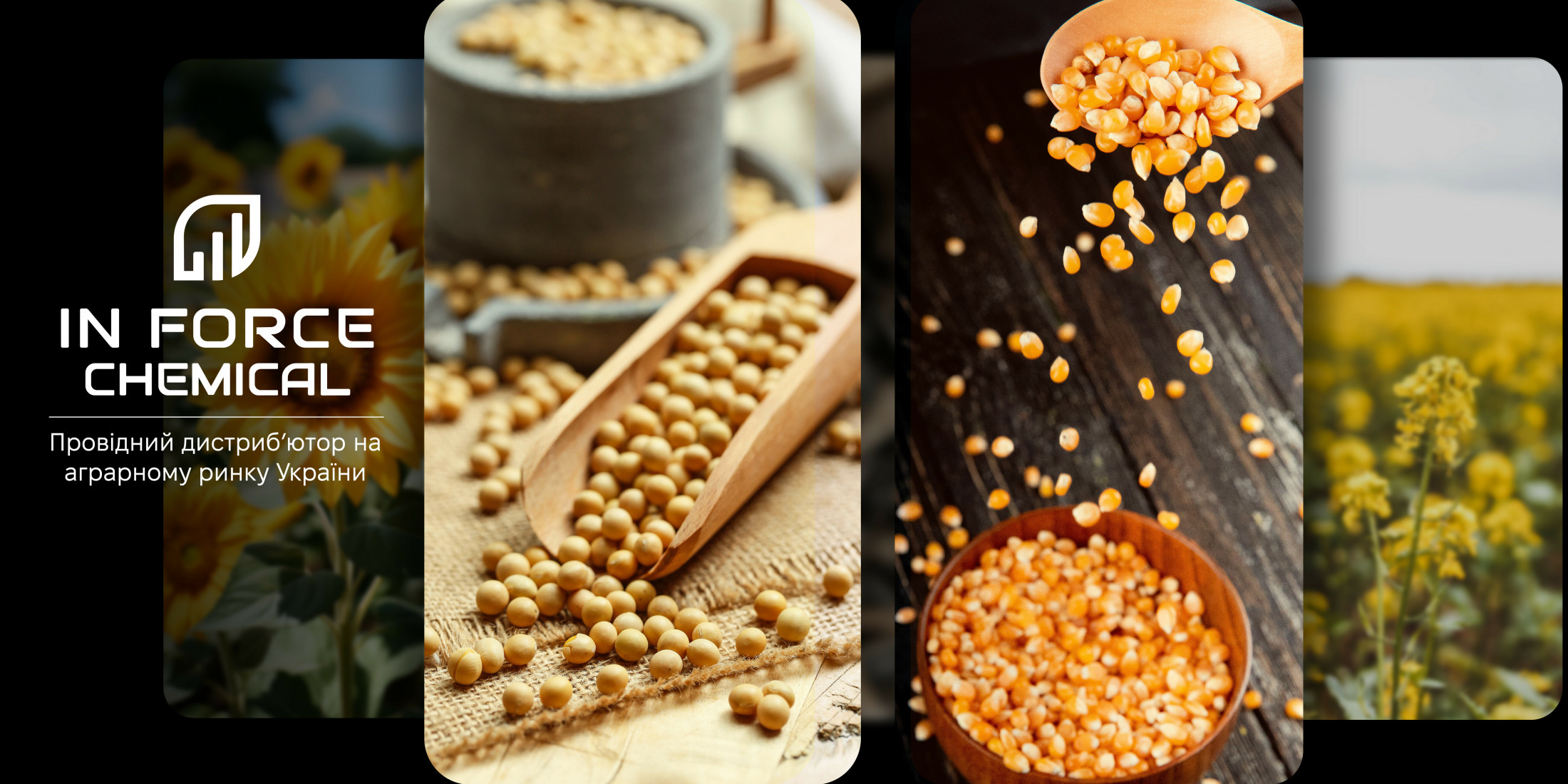 Компанія Ін Форс Кемікал пропонує провідний дистриб'ютор на аграрному ринку України